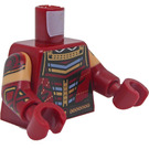 LEGO Dunkelrot Echo Minifig Torso (973 / 78568)