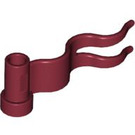 LEGO Dark Red Flag 1 x 4 Streamer with Right Wave (4495)