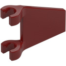 LEGO Dark Red Flag 2 x 2 Angled without Flared Edge (44676)