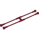 LEGO Dark Red Flexible Stretcher Holder with Four Holes (18390 / 30191)