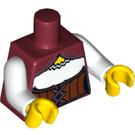 LEGO Dark Red Fortune Teller Torso (973 / 88585)