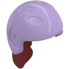 LEGO Dark Red Hair with Lavender Helmet (30926)