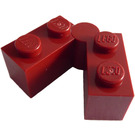 LEGO Dark Red Hinge Brick 1 x 4 Assembly