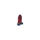 LEGO Rosso scuro Fianco con Pants con Dark Blu Shoes (35584)