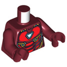 LEGO Rosso scuro Iron Uomo Mark 50 Minifigure Busto (973 / 76382)