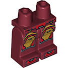 LEGO Rouge foncé Iron Man Minifigure Hanches et jambes (3815 / 66608)