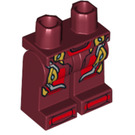 LEGO Dark Red Iron Man Minifigure Hips and Legs (3815 / 78650)