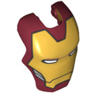 LEGO Dunkelrot Iron Man Visier mit Mark 85 (80913)