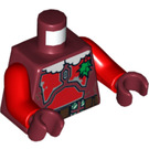 LEGO Rouge foncé Jango Fett Holiday Torse Assembly (973 / 76382)