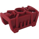 LEGO Rouge foncé Knee Armor 2 x 3 x 1.5 (47299)