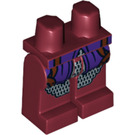LEGO Donkerrood Lake-town Bewaker Minifigure Heupen en benen (3815 / 16229)