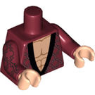 LEGO Dark Red Lobster Lovin' Batman Minifig Torso (973 / 88585)