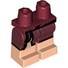 LEGO Dunkelrot Lobster Lovin' Batman Minifigure Hüften und Beine (3815 / 29015)