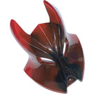 LEGO Dark Red Lord Vladek Mask with Marbled Black (50622 / 53613)
