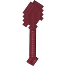 LEGO Dark Red Minecraft Shovel (18791)