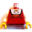 LEGO Tmavě červená Minifigurka Trup (973 / 73403)