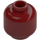 LEGO Dark Red Minifigure Head (Recessed Solid Stud) (3274 / 3626)