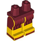 LEGO Dunkelrot Minifigure Hüften und Beine mit Spartan Tunic und Sandals (3815 / 92155)