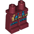 LEGO Rouge foncé Nya Minifigure Hanches et jambes (3815 / 21501)