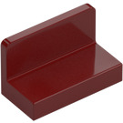 LEGO Dark Red Panel 1 x 2 x 1 with Rounded Corners (4865 / 26169)