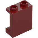 LEGO Dark Red Panel 1 x 2 x 2 with Side Supports, Hollow Studs (35378 / 87552)