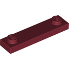 LEGO Plate 1 x 4 with Two Studs without Groove (92593)