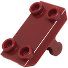 LEGO Dark Red Plate 2 x 3 with Horizontal Bar (30166)