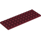 LEGO Dark Red Plate 4 x 12 (3029)