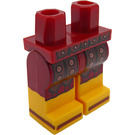 LEGO Donkerrood Roman Commander Minifigure Heupen en benen (3815 / 13655)