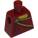 LEGO Dark Red Roman Emperor Torso without Arms (973)