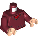 LEGO Dark Red Ron Weasley Minifig Torso (973 / 76382)