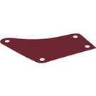 LEGO Dark Red Sail with Extended Corner (96717 / 96799)