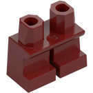 LEGO Rosso scuro Gambe corte (41879 / 90380)