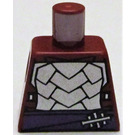 LEGO Dunkelrot Shredder Torso ohne Arme (973)