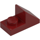 LEGO Dark Red Slope 1 x 2 (45°) with Plate (15672 / 92946)