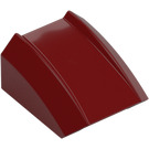 LEGO Dark Red Slope 1 x 2 x 2 Curved (30602 / 47904)