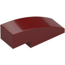 LEGO Dark Red Slope 1 x 3 Curved (50950)