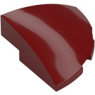 LEGO Dark Red Slope 1 x 3 x 3 Curved Round Quarter  (76797)