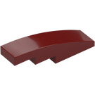 LEGO Dark Red Slope 1 x 4 Curved (11153 / 61678)