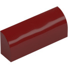 LEGO Rojo oscuro Con pendiente 1 x 4 Curvo (6191 / 10314)