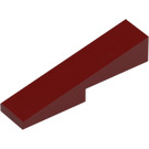 LEGO Rosso scuro Pendenza 1 x 4 con Ritaglio (5654)