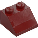 LEGO Rojo oscuro Con pendiente 2 x 2 (45°) (3039 / 6227)