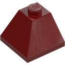 LEGO Dark Red Slope 2 x 2 (45°) Corner (3045)