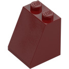 LEGO Dark Red Slope 2 x 2 x 2 (65°) with Bottom Tube (3678)