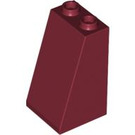 LEGO Dark Red Slope 2 x 2 x 3 (75°) Hollow Studs, Smooth (3684 / 30499)