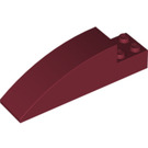 LEGO Dark Red Slope 2 x 2 x 8 Curved (41766)