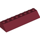 LEGO Rouge foncé Pente 2 x 8 (45°) (4445)