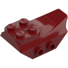 LEGO Dark Red Slope Brick with Wing and 4 Top Studs and Side Studs (79897)