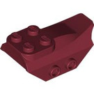 LEGO Dark Red Slope Brick with Wing and 4 Top Studs and Side Studs (79897)