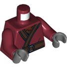 LEGO Donkerrood Splinter Torso (973 / 76382)